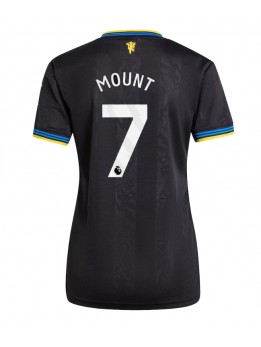 Billige Manchester United Mason Mount #7 Tredjedrakt Dame 2025-26 Kortermet